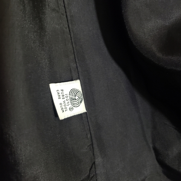 Ashley Scott Coat 100% Wool Men - Picture 9 of 10